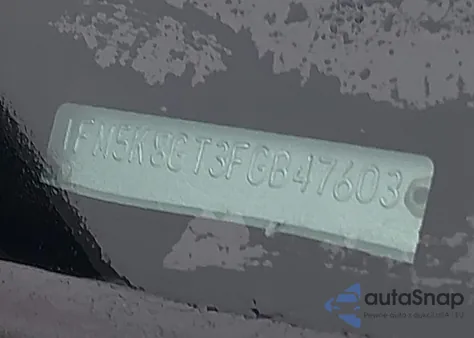 2015 Ford Explorer Sport z USA, uszkodzony, nr VIN 1FM5K8GT3FGB47603